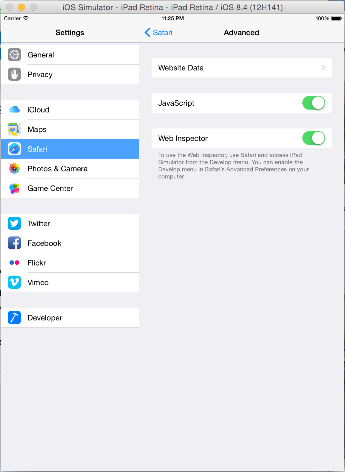 Apple menu bar mac